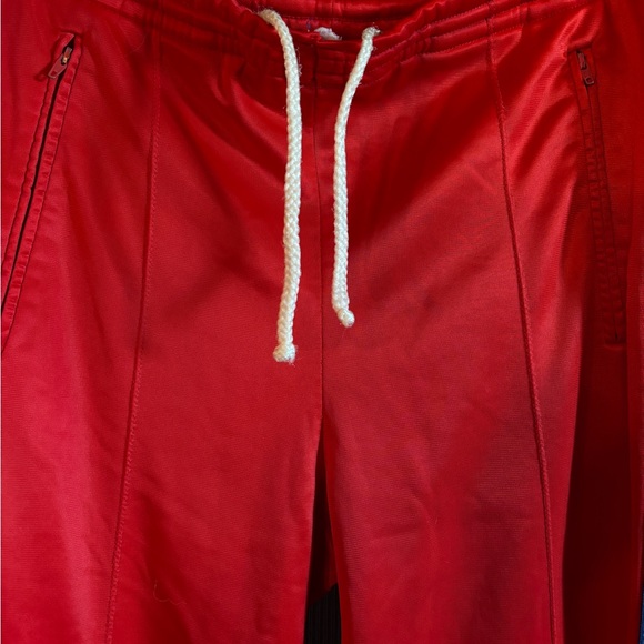 Vintage 80s Adidas ATP Tracksuit Set Size S/M Red Navy Jacket Pants Made in USA - Picture 9 of 9